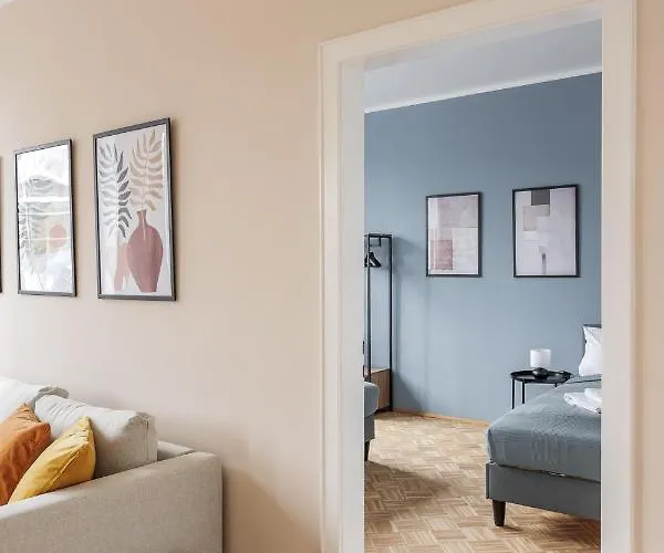 Design-apartments - Kueche, Smart-tv, Homeoffice - By Lott Living * Duisburg