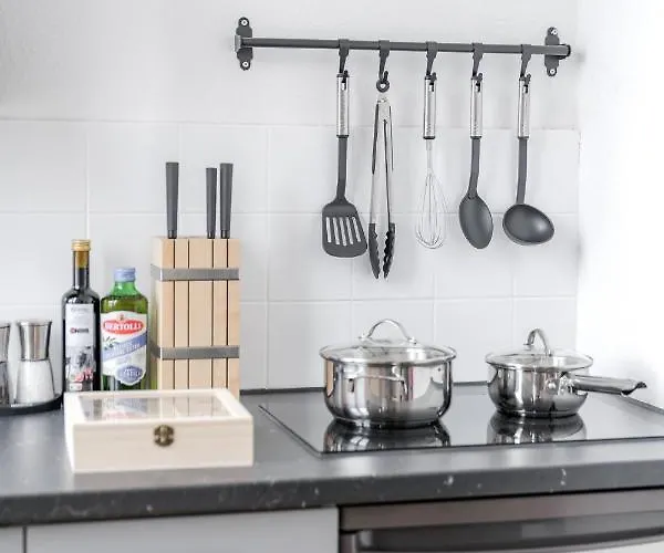 Design-apartments - Kueche, Smart-tv, Homeoffice - By Lott Living Appartement *