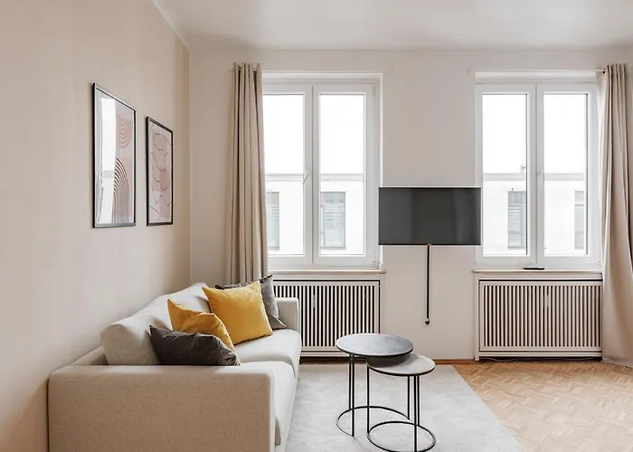 Lejlighed Design-apartments - Kueche, Smart-tv, Homeoffice - By Lott Living Duisburg