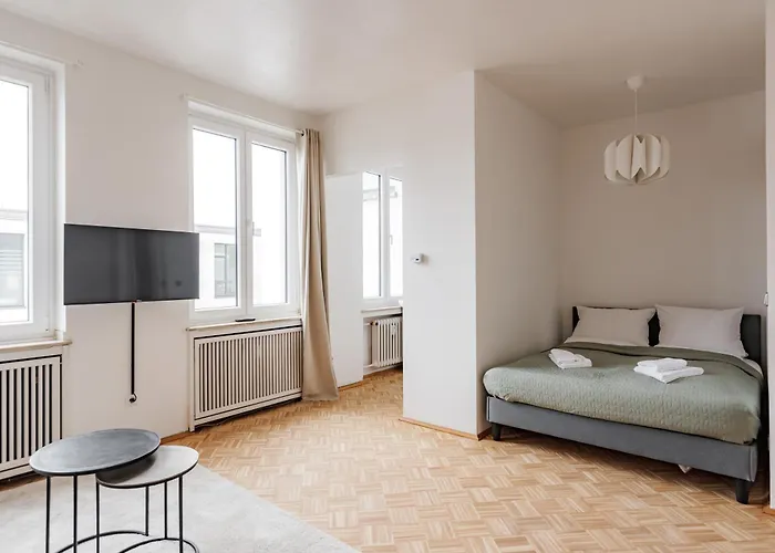 Design-apartments - Kueche, Smart-tv, Homeoffice - By Lott Living * Duisburg