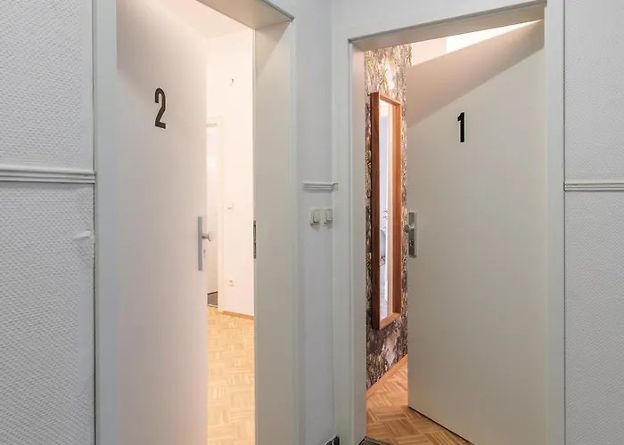 Design-apartments - Kueche, Smart-tv, Homeoffice - By Lott Living Lejlighed Duisburg